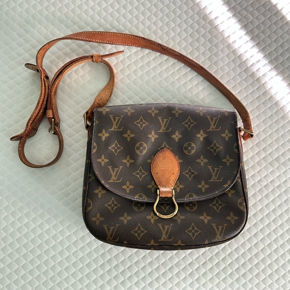Louis Vuitton Handbags - Louis Vuitton Monogram Canvas Crossbody with Tan Trim